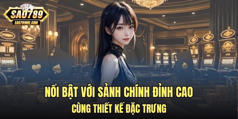 Nổi bật với sảnh chính đỉnh cao cùng thiết kế đặc trưng